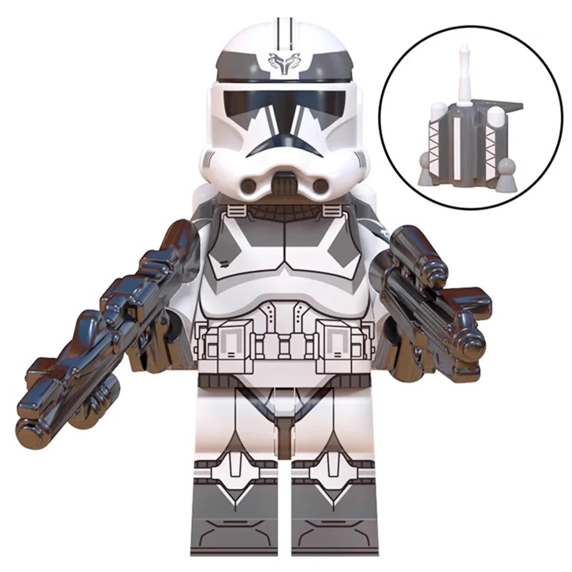 Wolfpack Clone Trooper Boost custom Star Wars Minifigure1