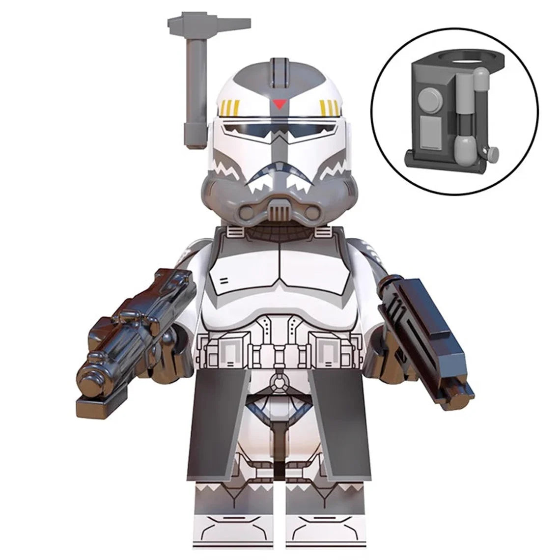 Clone Commander Wolffe custom Star Wars Minifigure1