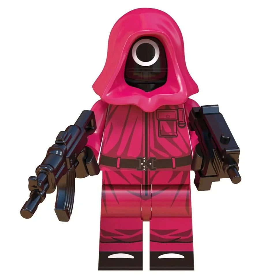 Pink Guards Custom Squid Game Minifigure1