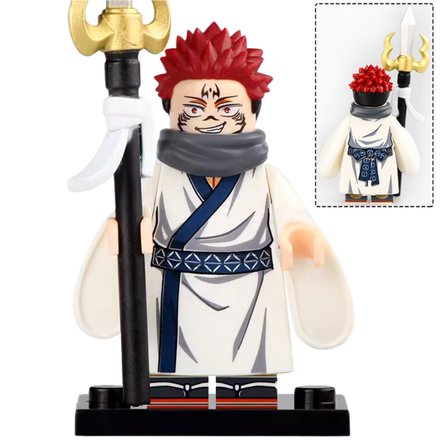 Ryomen Sukuna from Jujutsu Kaisen Custom Anime Minifigure1