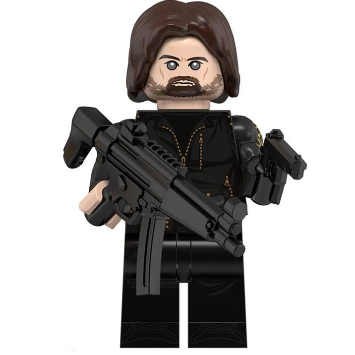 Winter Soldier (Thunderbolts) Custom Marvel Universe Minifigure1