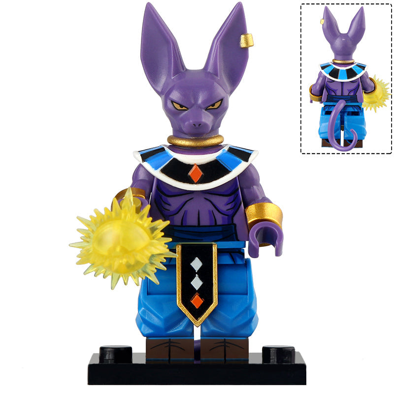 Beerus from Dragon Ball Z Custom Minifigure1