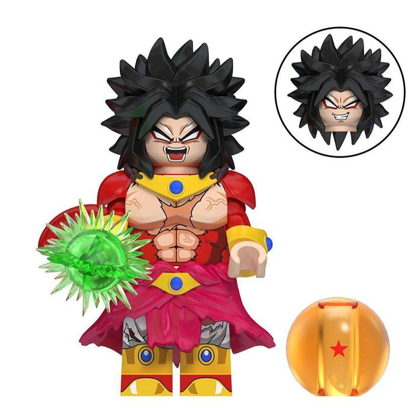 Broly from Dragon Ball Z Custom Minifigure1