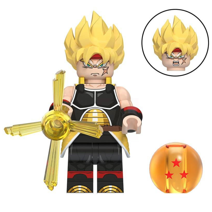 Bardock from Dragon Ball Z Custom Minifigure1