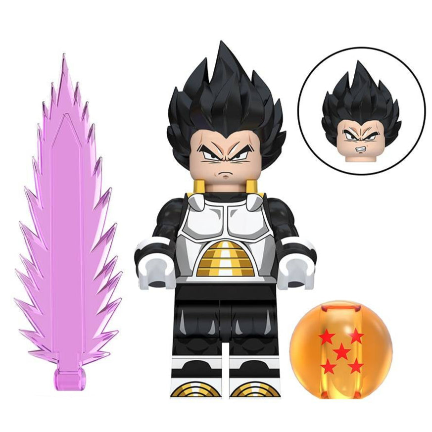 Xeno Vegeta from Dragon Ball Z Custom Minifigure