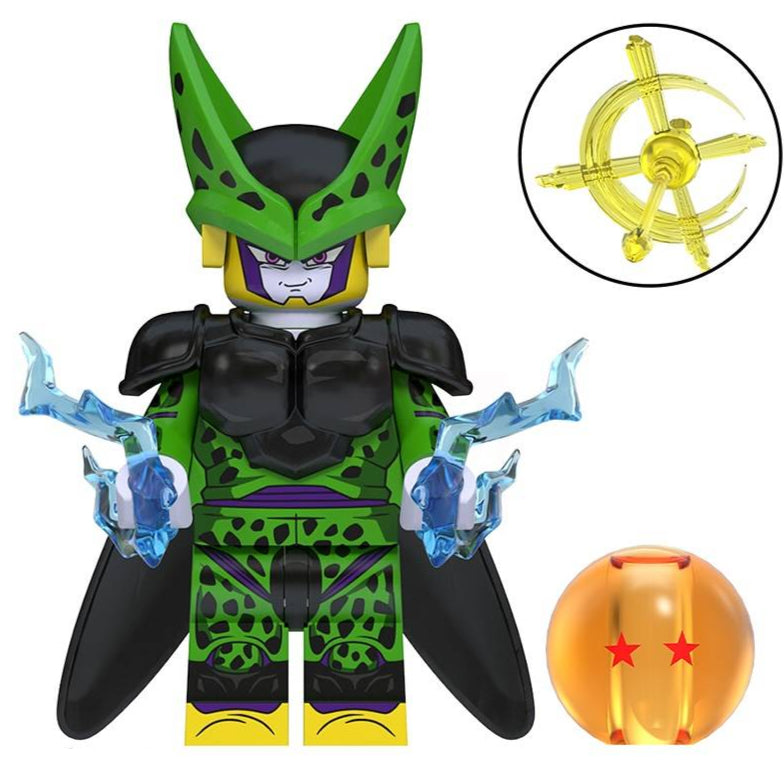 Cell from Dragon Ball Z Custom Minifigure1