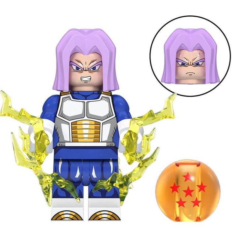 Trunks from Dragon Ball Z Custom Minifigure1