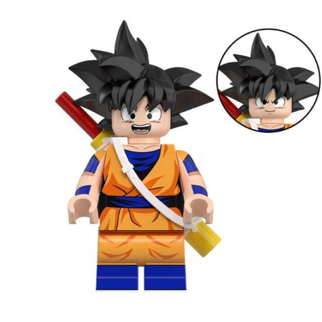Son Goku from Dragon Ball Z Custom Minifigure