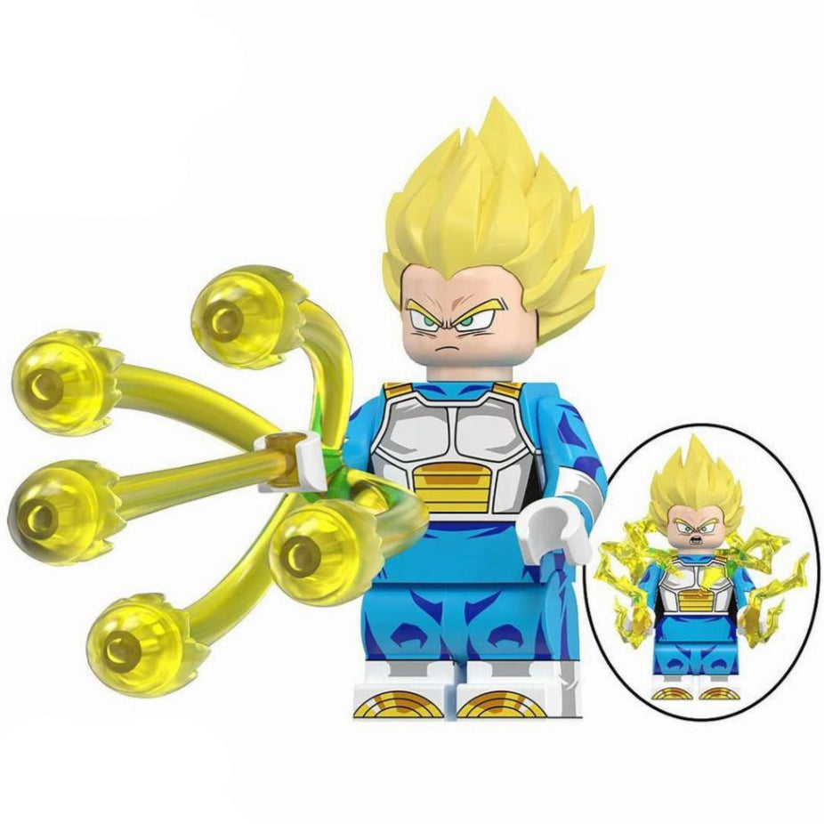 Vegeta from Dragon Ball Z Custom Minifigure