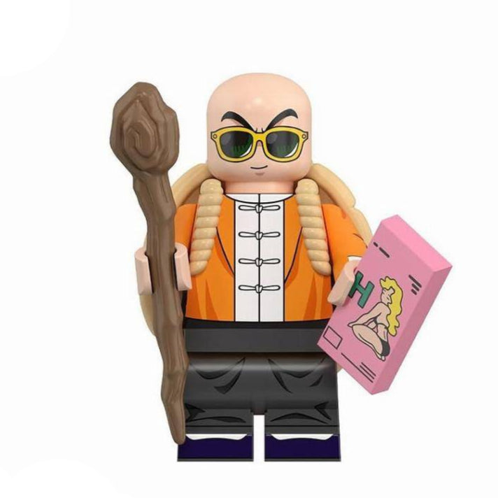 Master Roshi from Dragon Ball Z Custom Minifigure1