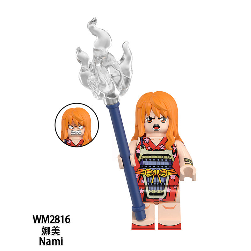 Nami Custom One Piece Anime Minifigure