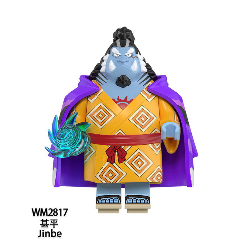 Jinbe Custom One Piece Anime Minifigure