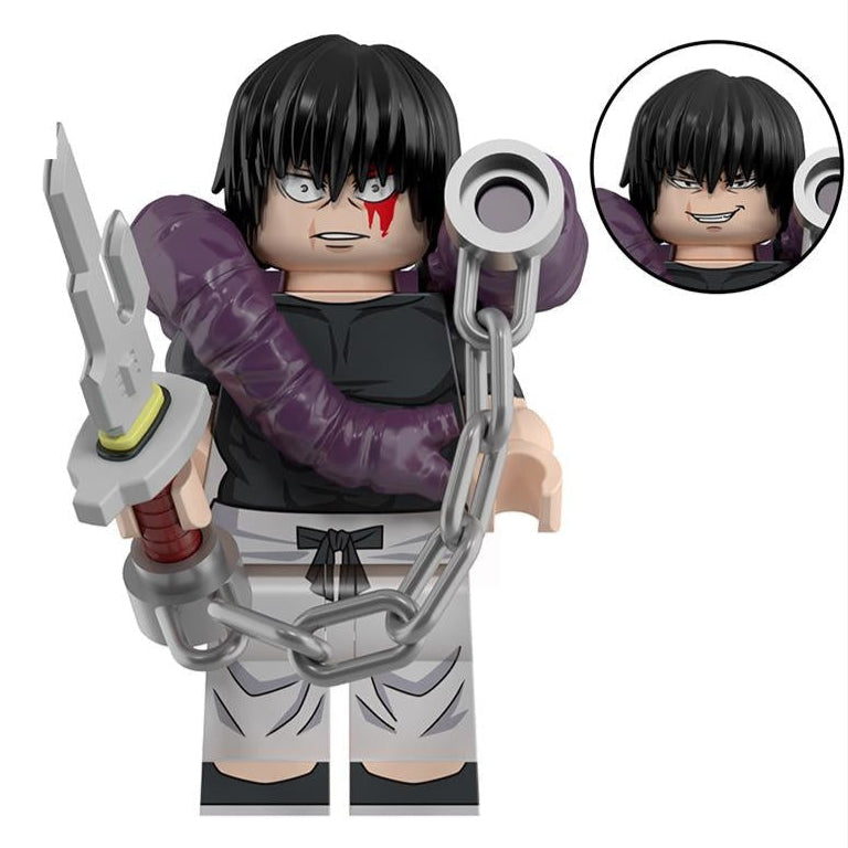 Toji Fushiguro from Jujutsu Kaisen Custom Anime Minifigure1