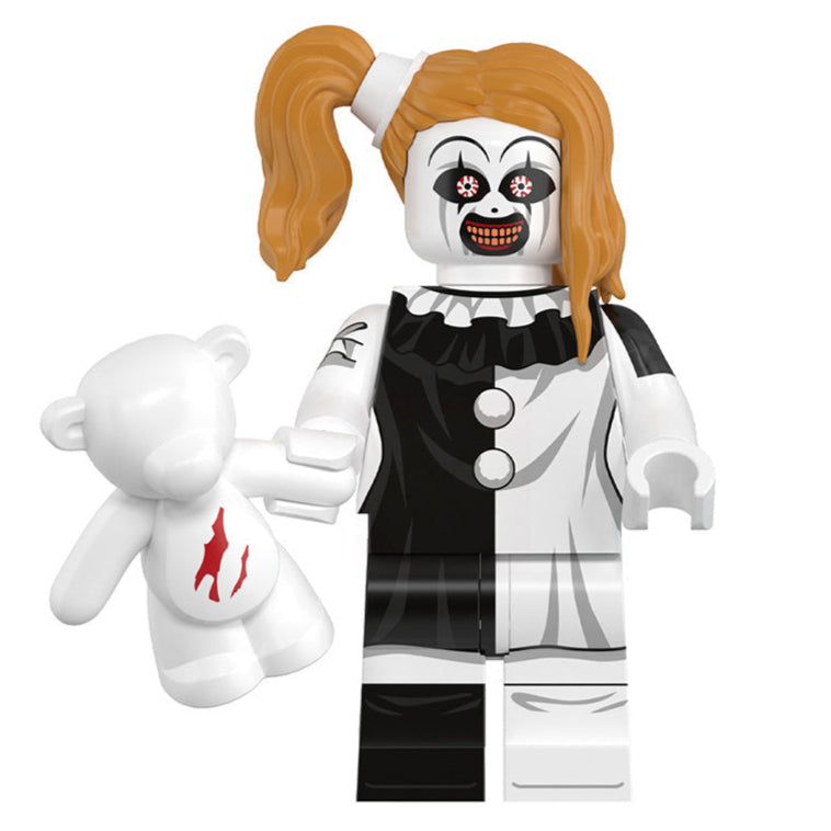 The Little Pale Girl from Terrifier Custom Horror Minifigure2