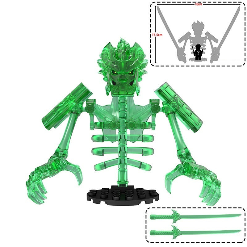 Susanoo Green Custom Anime Large Minifigure2