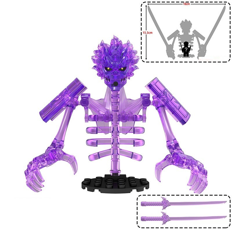 Susanoo Purple Custom Anime Large Minifigure2