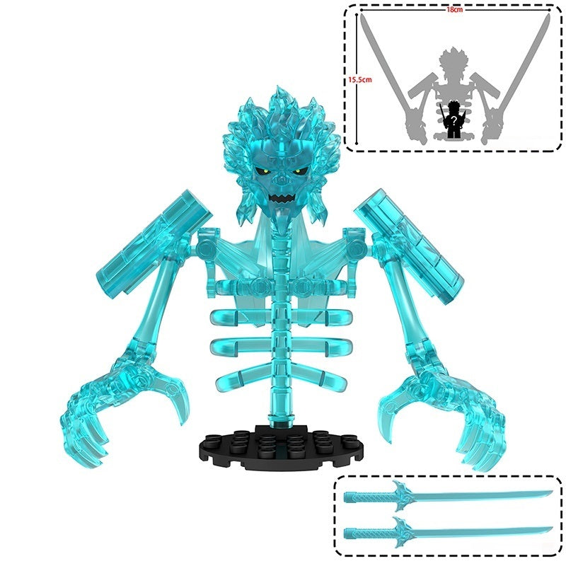 Susanoo Light Blue Custom Anime Large Minifigure2