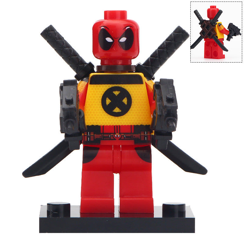Deadpool X-Men Outfit Custom Marvel Superhero Minifigure1