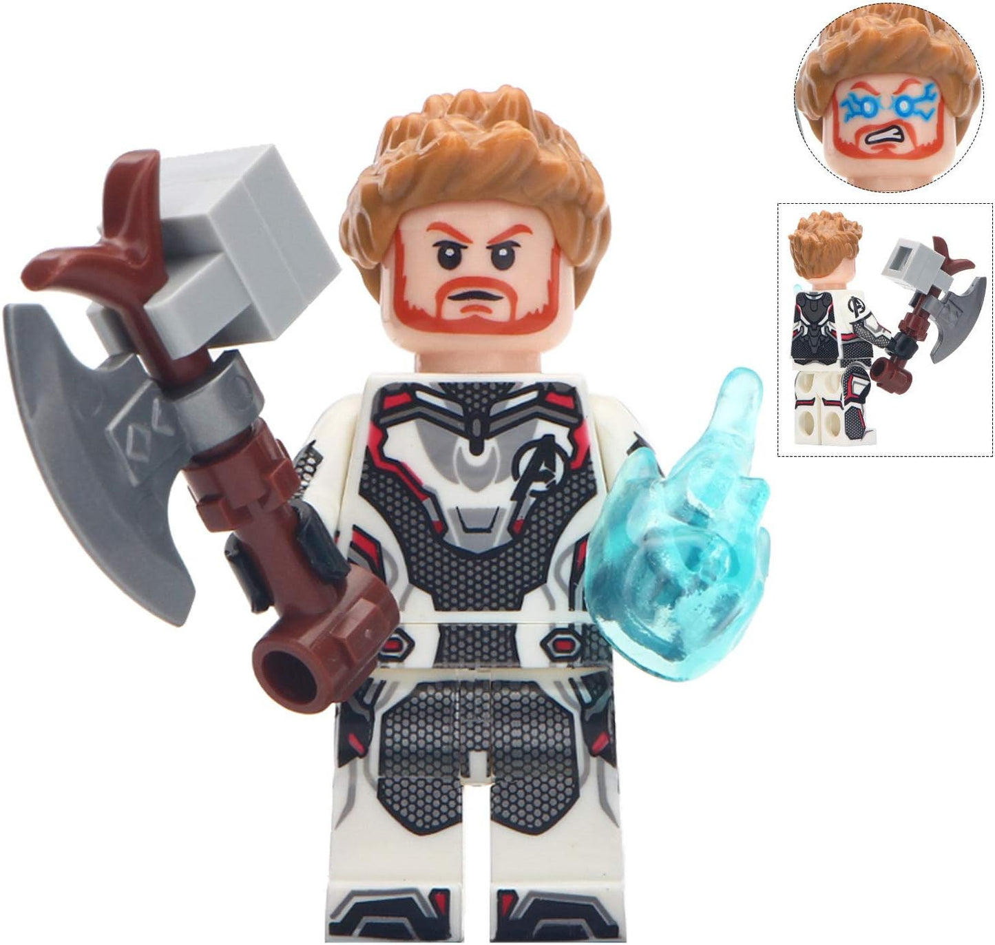 Thor (Quantum Realm) Custom Marvel Superhero Minifigure1