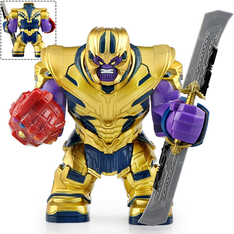 Thanos Custom Marvel Superhero Large Minifigure1