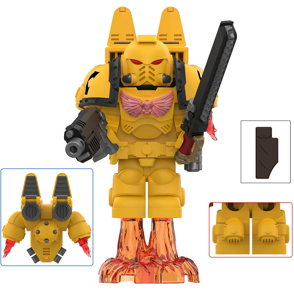 Imperial Fists From Warhammer 40K Minifigure1