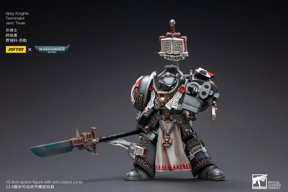 Warhammer 40k Action Figure 1/18 Grey Knights Terminator Jaric Thule 13cm9