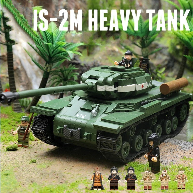 WW2 Soviet Heavy Tank IS-2M10