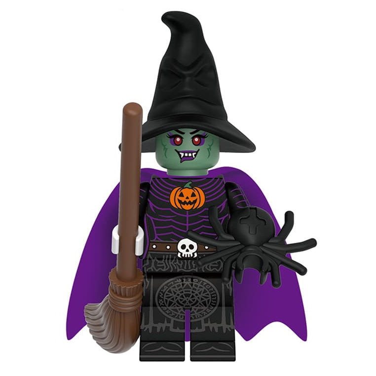 Halloween Witch Custom Horror Minifigure1