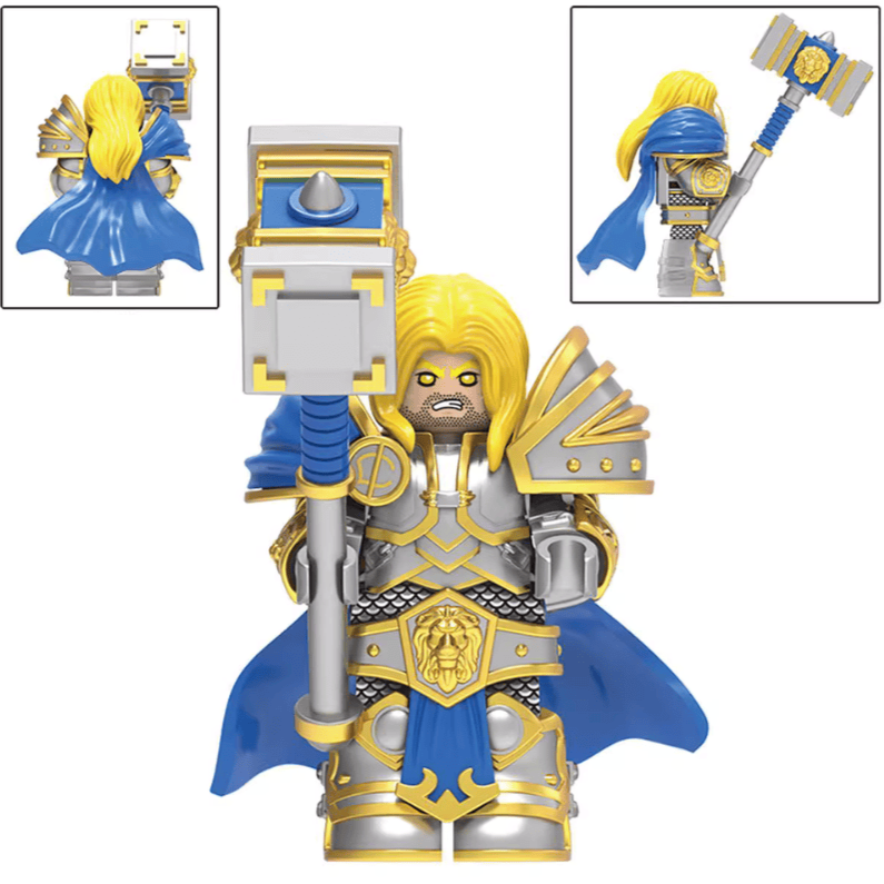 Arthas Menethil Custom World of Warcraft Minifigure1
