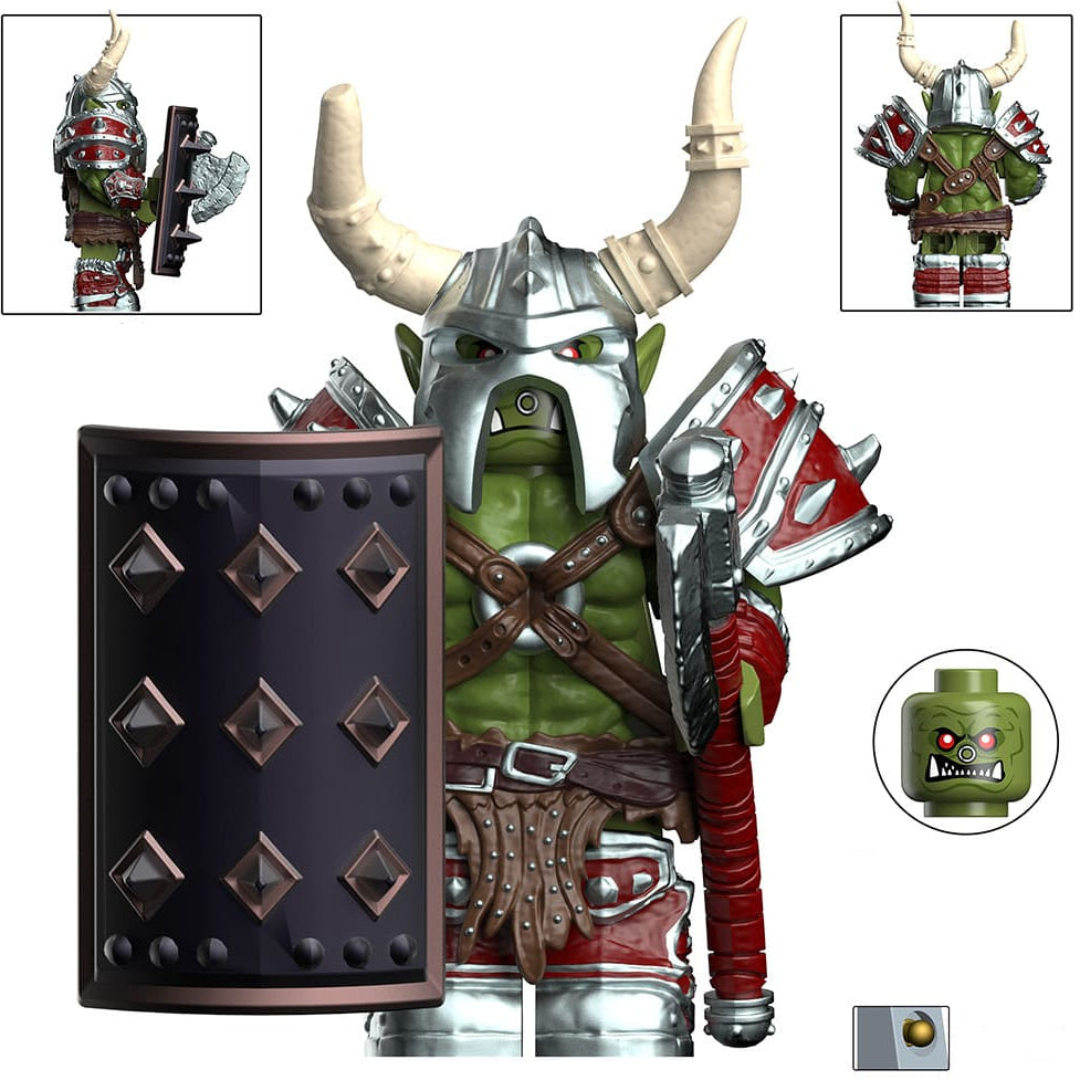 Orc Custom World of Warcraft Minifigure1