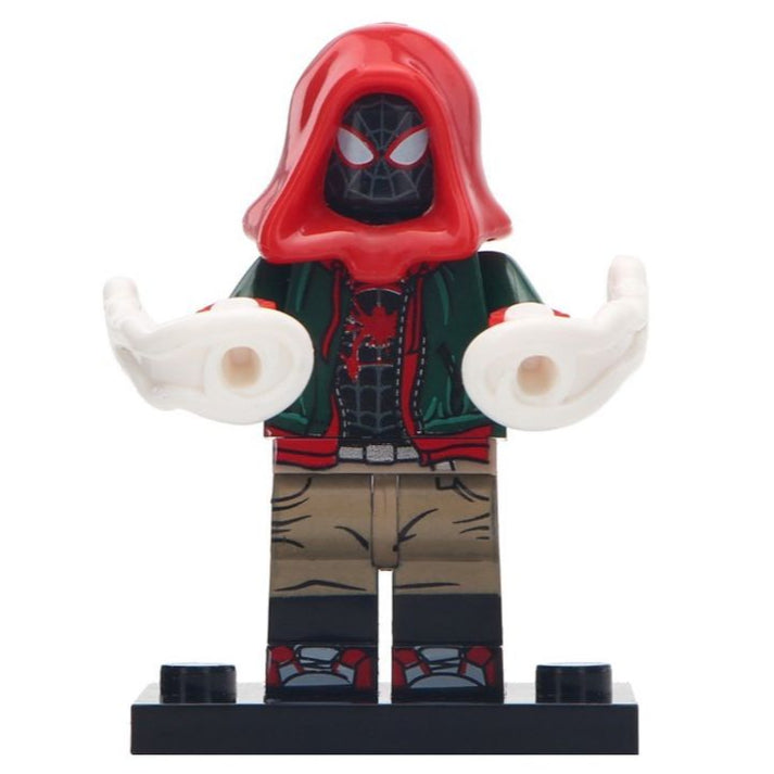 Spider-Man (Miles Morales) Custom Marvel Superhero Minifigure1