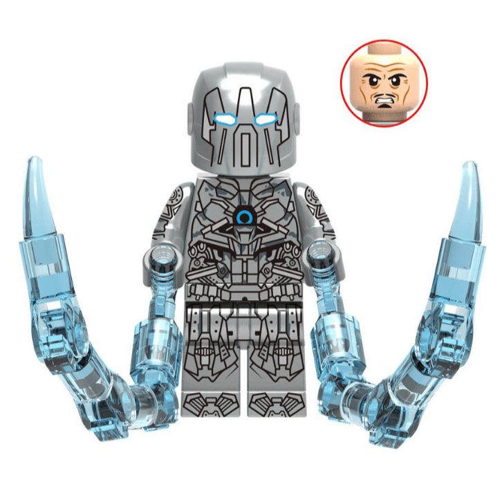 Whiplash MK II Custom Marvel Superhero Minifigure