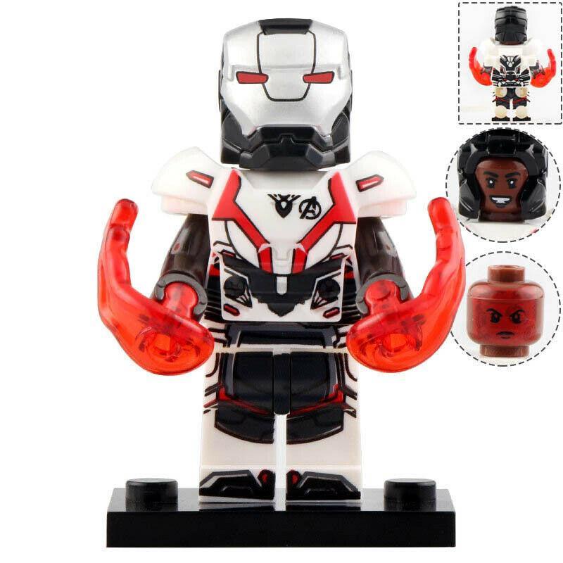 War Machine (Quantum Realm Suit) Custom Marvel Superhero Minifigure1