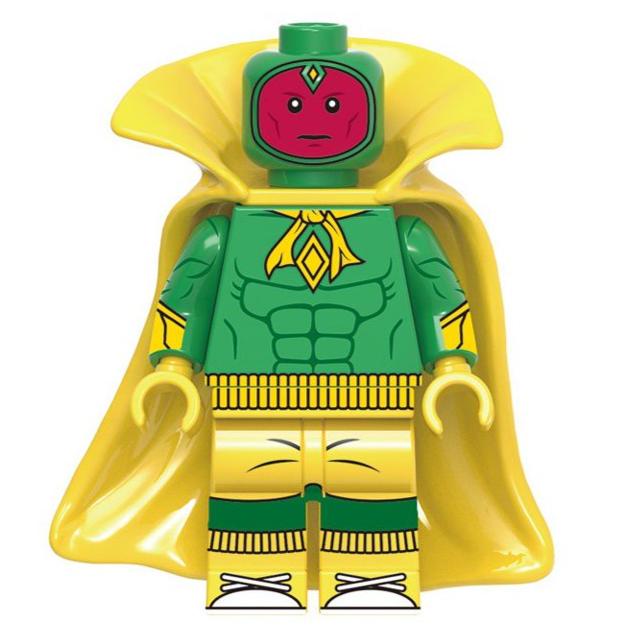 Vision Classic Custom Marvel Superhero Minifigure1