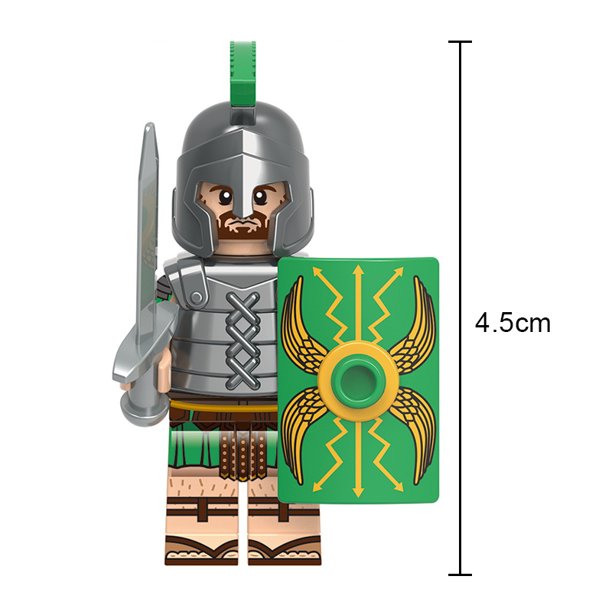Roman Green Legion Soldier Minifigure2