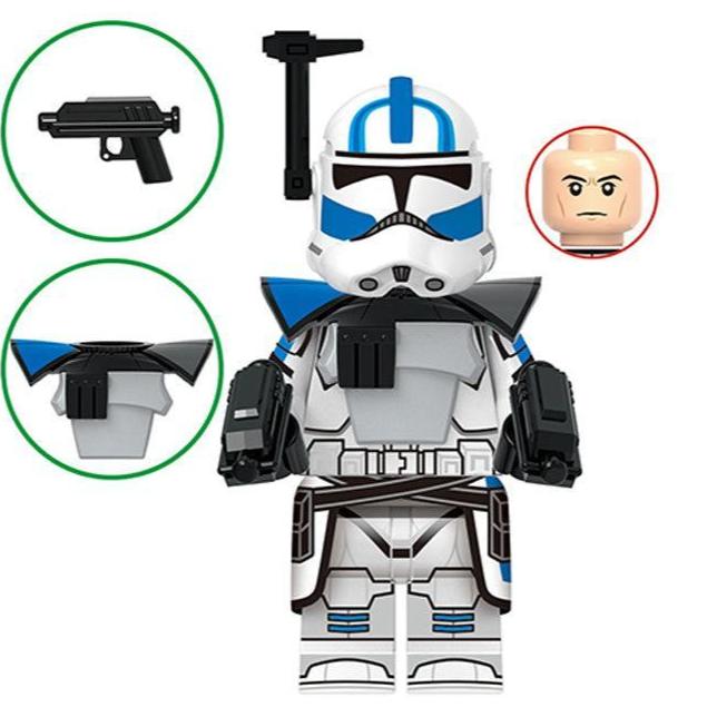 Echo 501st Legion Clone Trooper Custom Star Wars Minifigure1