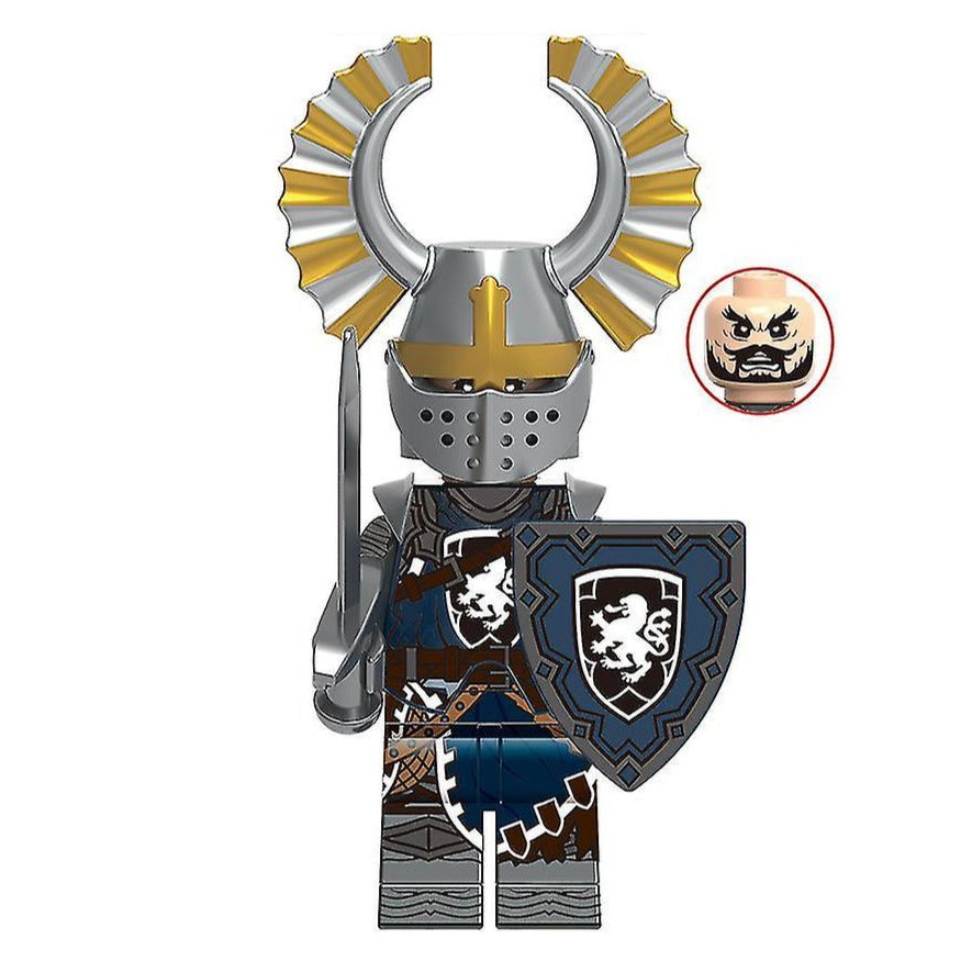 Lion Heart Knight Custom Minifigure1