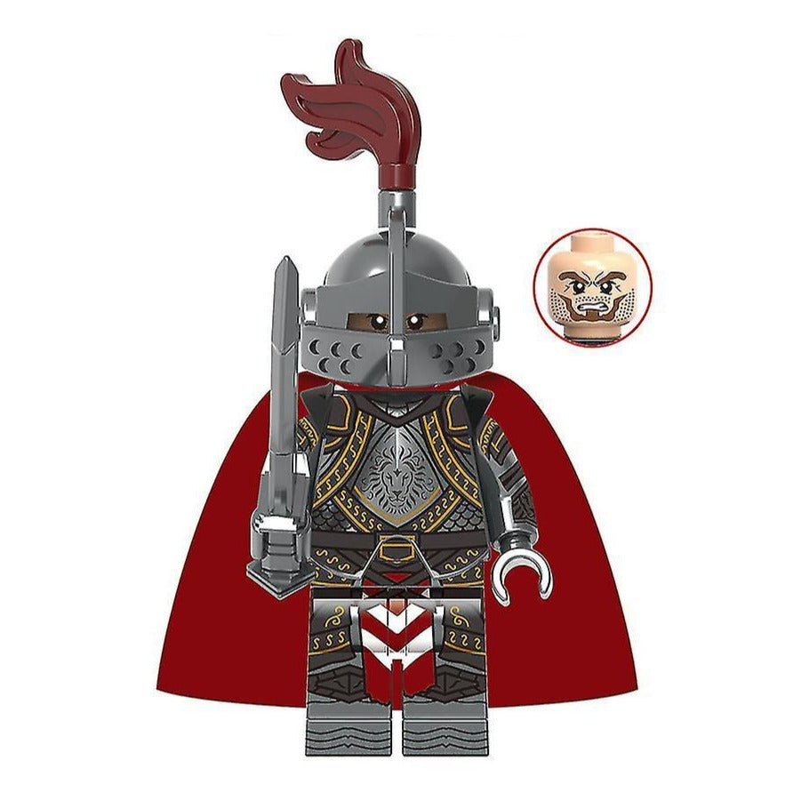 Patron Knight Medieval Warrior Minifigure1