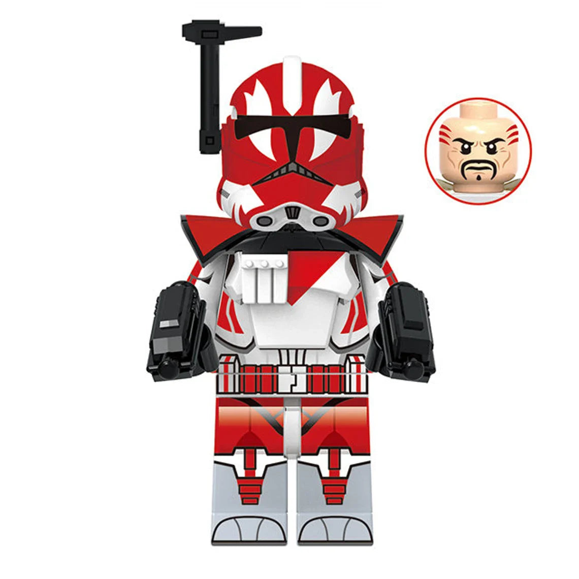 Ganch Clone Trooper Commander custom Star Wars Minifigure1