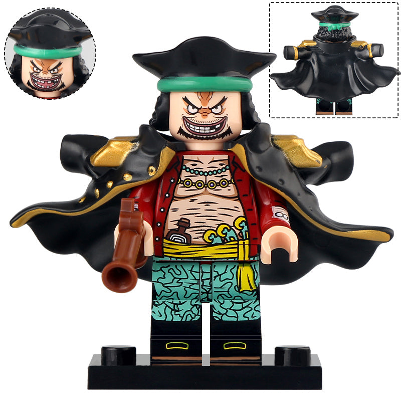 Marshall D. Teach (Blackbeard) Custom One Piece Anime Minifigure1