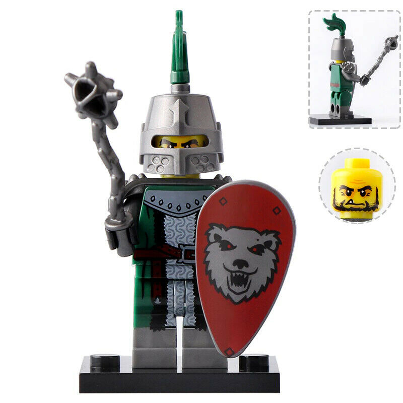 Frightening Bear Knight Flail Minifigure1