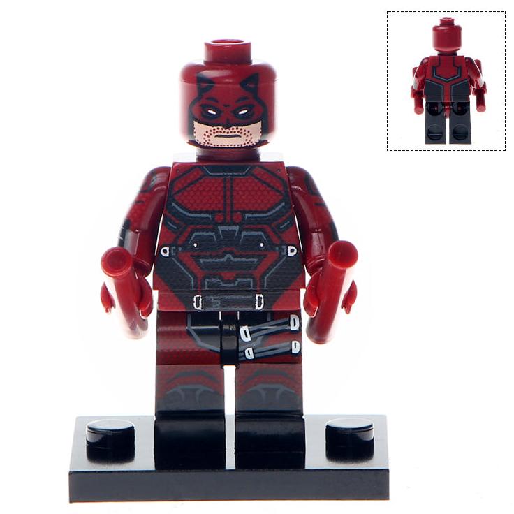 Daredevil Custom Marvel Superhero Minifigure1