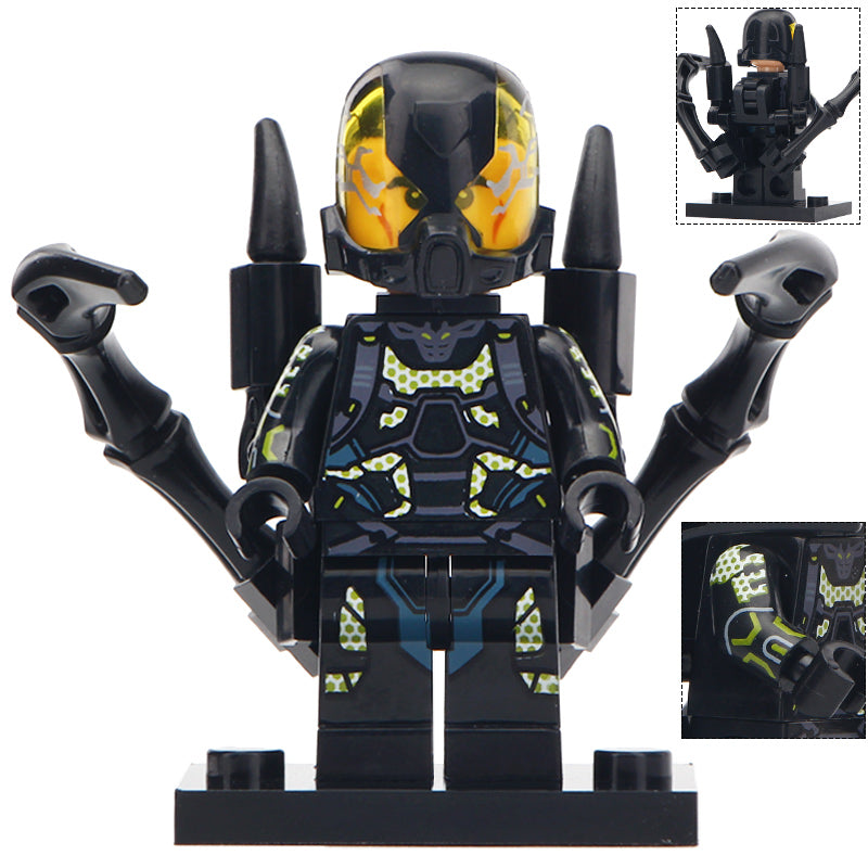 Yellowjacket Custom Marvel Superhero Minifigure1