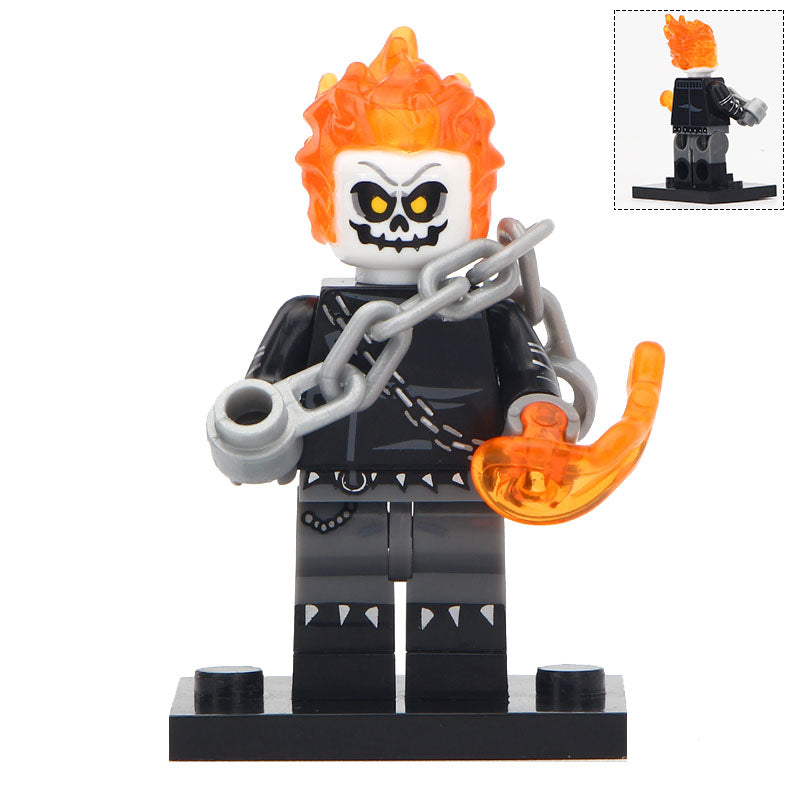 Ghost Rider Custom Marvel Superhero Minifigure1