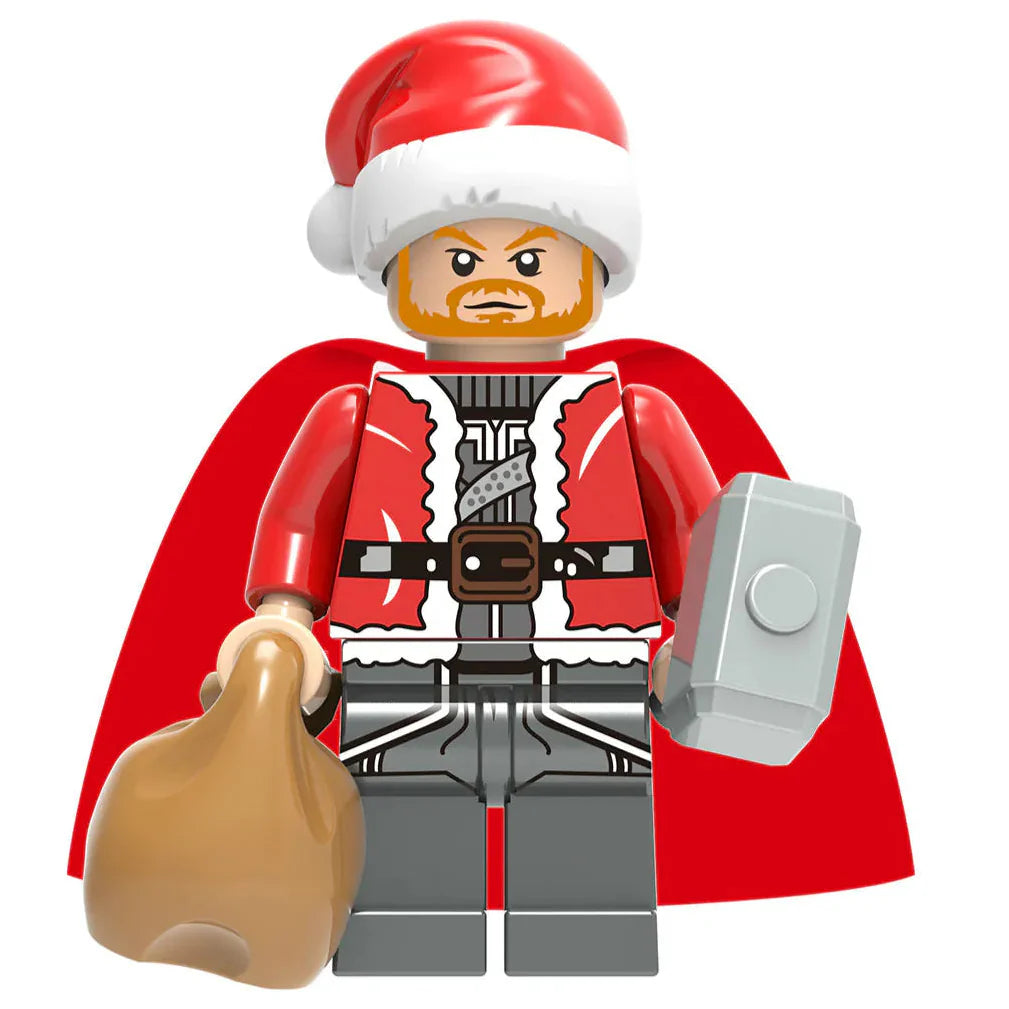Thor Santa Christmas Special Marvel Superhero Minifigure1