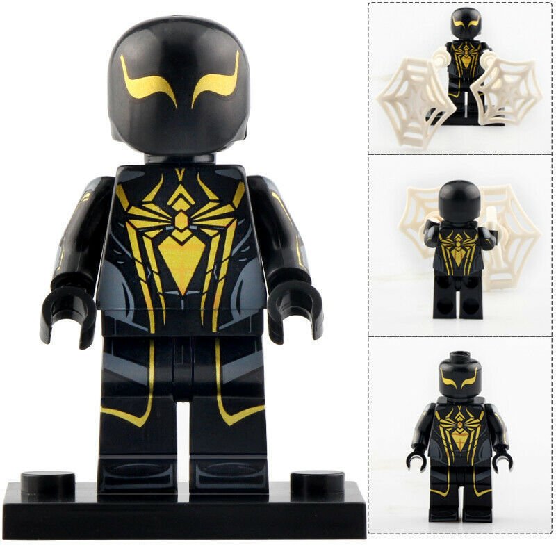 Spider-Man Spider-Armor MK II Custom Marvel Superhero Minifigure1