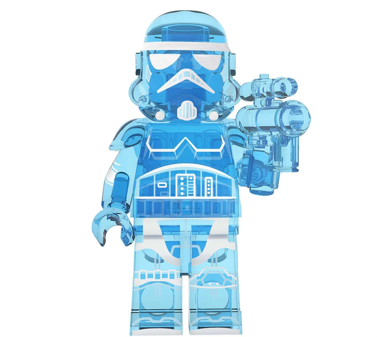 Stormtrooper (Hologram) custom Star Wars Minifigure1