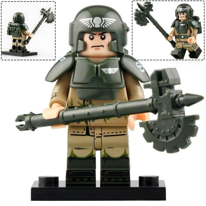 Warhammer Infantry Soldier Marine Guard Minifigure1
