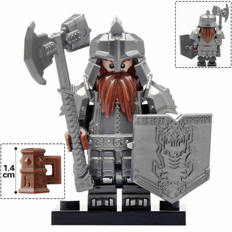 Dwarven Warrior custom Lord of the Rings Minifigure1