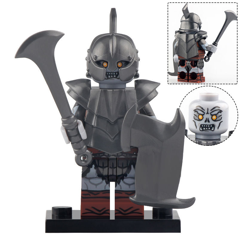 Mordor Orc Warrior custom Lord of the Rings Minifigure1